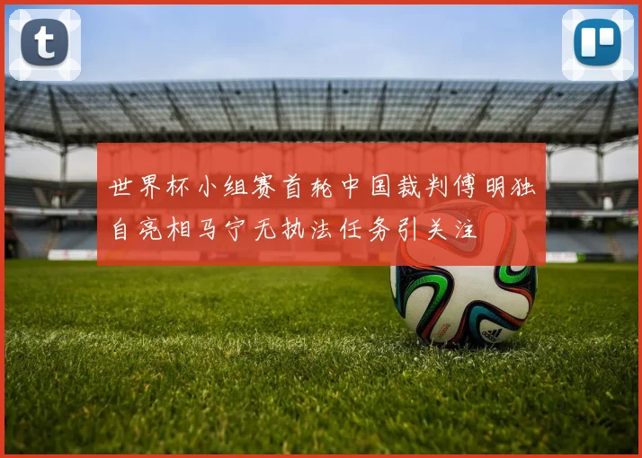 世界杯小组赛首轮中国裁判傅明独自亮相马宁无执法任务引关注